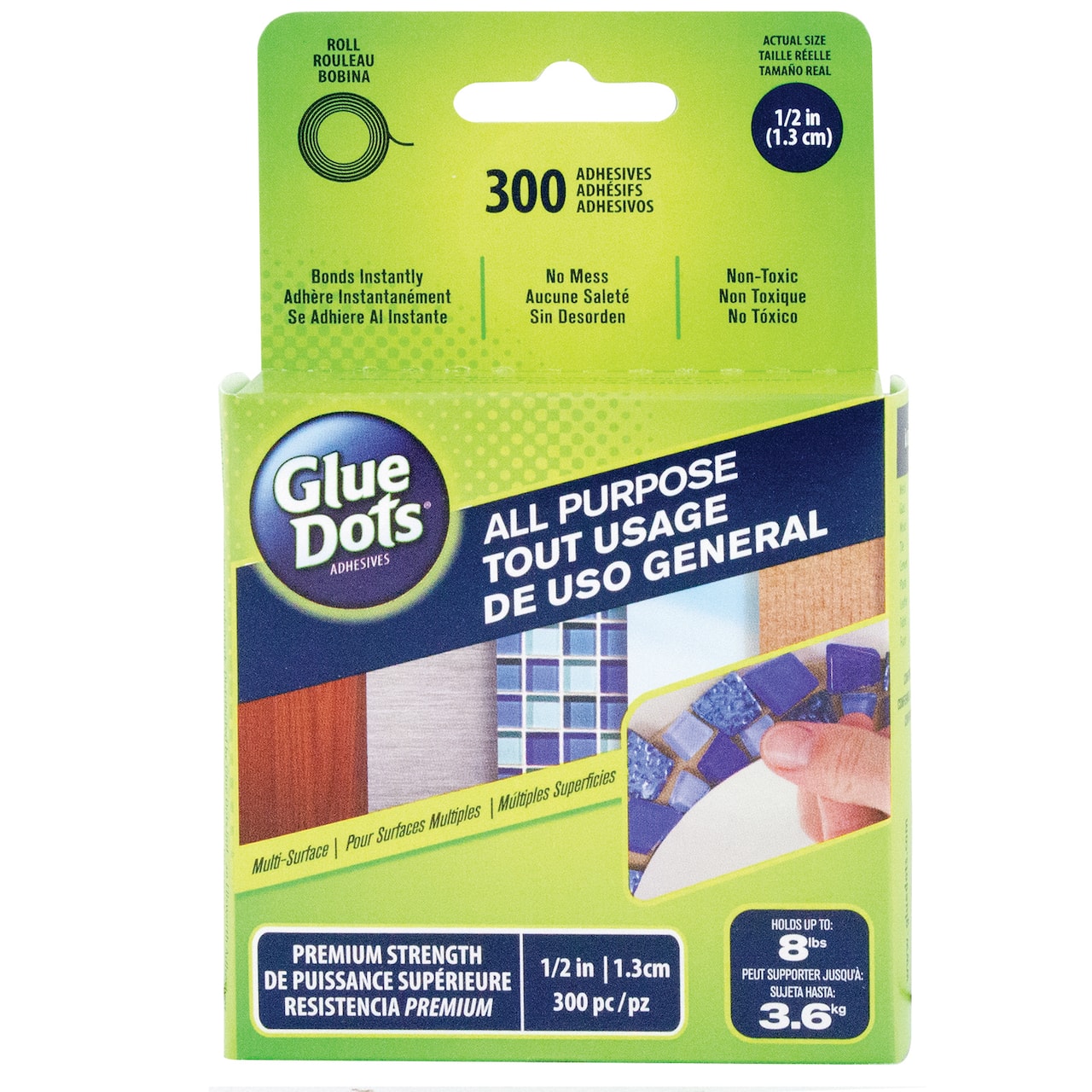 Glue Dots&#xAE; Adhesives Dots, All Purpose